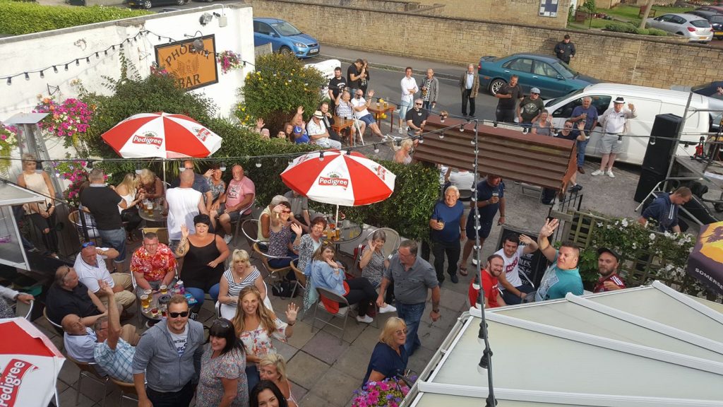 The Beer Garden Phoenix Bar Portishead Pub